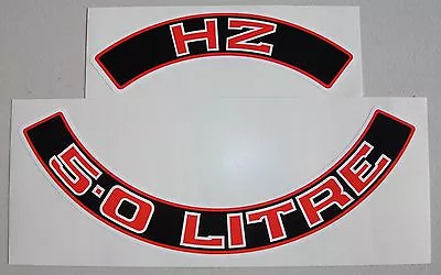 New Australian Made Air Cleaner Sticker Decal For Hz 308 V8 5.0 Litre Holden  • $59.99