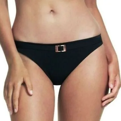 Large-14-fantasie Seattle Classic-bikini Pant Black Fs-5010-blk • £8.50