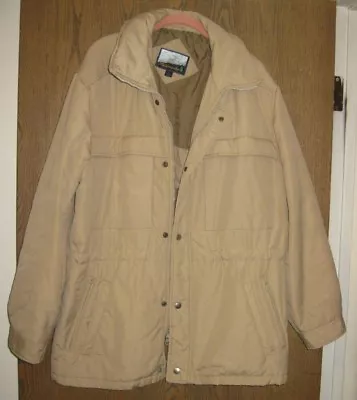 FIELDMASTER Hooded Men's Jacket Khaki   Size Large • $24.74