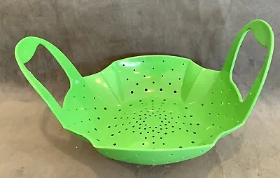 Vegetable Food Steamer Basket Steaming Cooking Plastic Easy To Use • $7