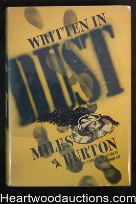 Written In Dust By Miles Burton (First) Scarce • $450