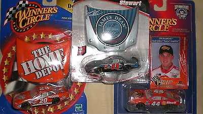 Tony Stewart Winners Circle 1:64 3x Cars!! James Dean Home Depot Sm Soldiers  • $14.99