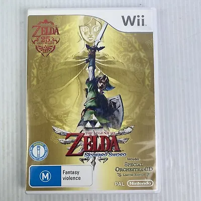 The Legend Of Zelda: Skyward Sword - Limited Edition (Nintendo Wii 2011) • $39.99