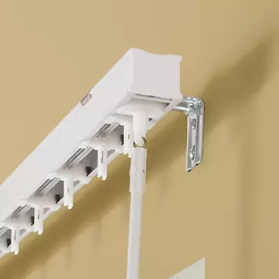 White Vertical Blinds Head Rail For Sliding Doors Or Windows - 104 In. W • $146.38