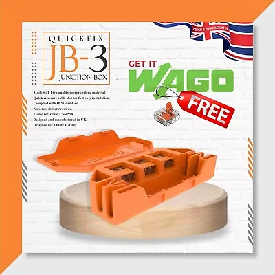 QuickFix JB3 Wago Junction 221 Box (FREE WAGO) • £2.50