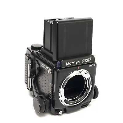 Mamiya RZ67 Pro II Medium Format Camera W/WLF And Professional II 120 Film Back • $825