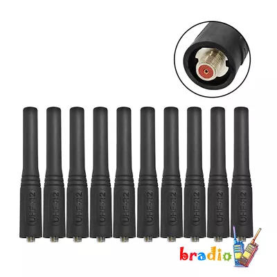 10 Pack RAN4033 UHF Antenna For CP110 RDU4160d RDU4100 RDU4160 RDU2020 Radio • $23.99