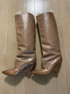 $206.95 • Buy Women 6.0US Maison Margiela Knee-High Boots Tabi Ballet Shoes Mm6