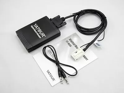 $71.10 • Buy Digital Music CD Changer USB SD AUX For 12pin VW Audi Skoda Seat Quadlock Radio