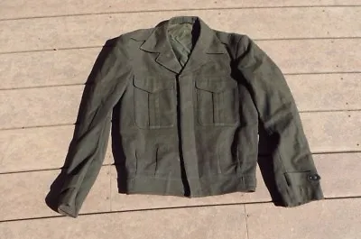 WW2 MARINE CORPS USMC GREEN VANDERGRIFT IKE DRESS SERVICE JACKET Uniform • $69.99