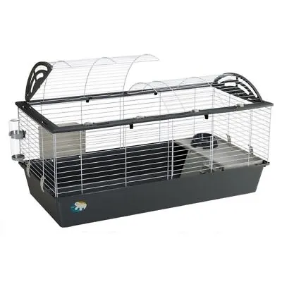 £86.99 • Buy Rabbit Cage Indoor Guinea Pig Food Water Large Roomy Split Roof Easy To Assemble