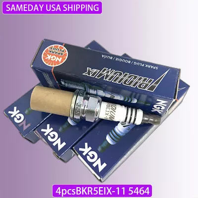4 Pcs NGK BKR5EIX-11 5464 Spark Plugs Iridium IX For Toyota Mitsubishi Mazda • $34.43