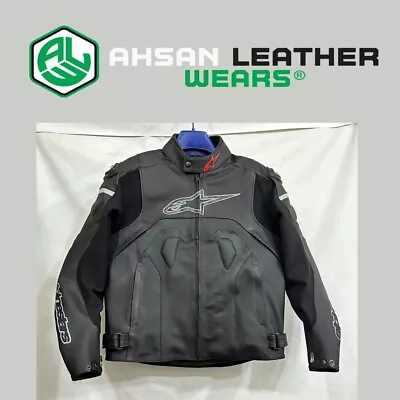 Alpinestars Men's Core Jacket Men's Motorcycle Motorbike Racing Leather Jackets • $140.99