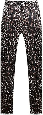 MOGU Mens Luxury Leopard Printed Pants-Unhemmed • $105.73