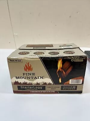 Pine Mountain StarterLogg Firestarter Wood Fire Log For Campfire 24 Starts • $16.19