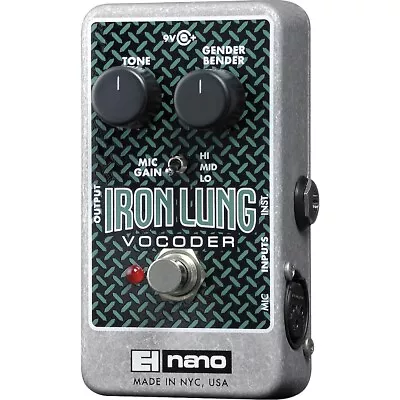 Electro-Harmonix Iron Lung Vocoder Pedal LN • $142.91