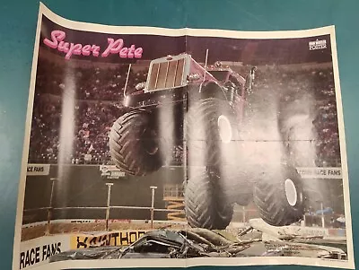 1988 Four Wheeler Super Pete  Monster Truck Poster • $0.99
