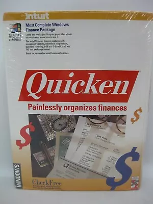 £16.11 • Buy NEW Quicken 1.01 Windows Version 1991 IBM Compatible Windows OS 5.25” 3.5  TANDY