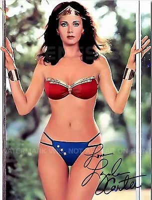 Wonder Woman 8.5x11 Autograph Signed Photo Lynda Carter Signature Poster Reprint • $12.12