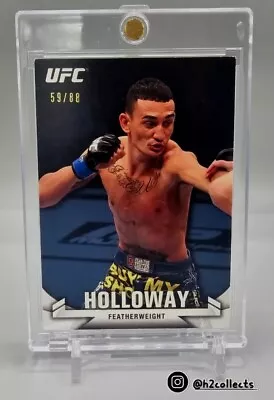 Max Holloway Rookie RC BLUE Parallel 59/88 2013 Topps UFC Knockout #42 RARE • $99.99