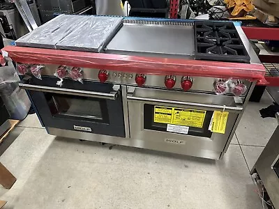 Wolf 60  Gas Range Dual Infrared Griddle New Scratch And Dent Model GR606DG • $12999