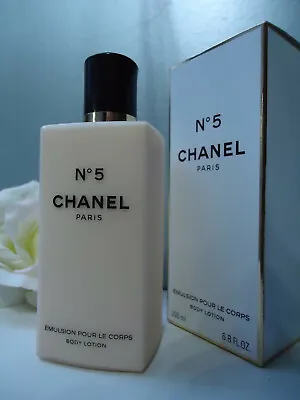 CHANEL No5 BODY LOTION 200ml Discontinued Exceptional New Sealed Not Mint Box • £93.60