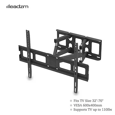 Full Motion TV Wall Mount For Samsung Vizio Sharp LG TCL 32 37 47 50 55 60 70 • $24.99