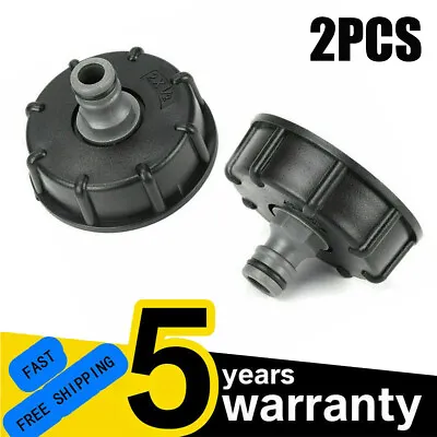 2* Storage Tank Fitting For IBC Adapter Connector Hose Lock Water Pipe Tap • £4.99