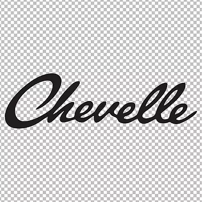 Chevelle Chevy Chevrolet Muscle Car Vinyl Decal Sticker • $2.99