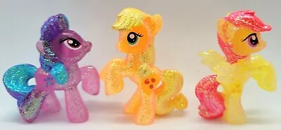 My Little Pony FiM Blind Bag Wave 2  Glitter Lot Magic Wand AppleJack Sunny Rays • $10.99
