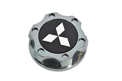 Gunmetal Billet Racing Engine Oil Fill Cap For 08-15 Mitsubishi Lancer Evo X Sl • $24.95