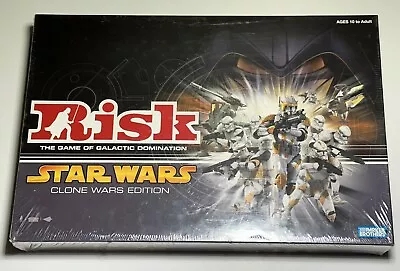 Risk Star Wars Clone Wars Edition Board Game Parker Brothers - Brand New Sealed  • $75