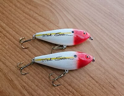 (2) Excalibur Mark Sosin Spit'n Image Topwaters Lot Of 2 Fishing Lures • $32.99