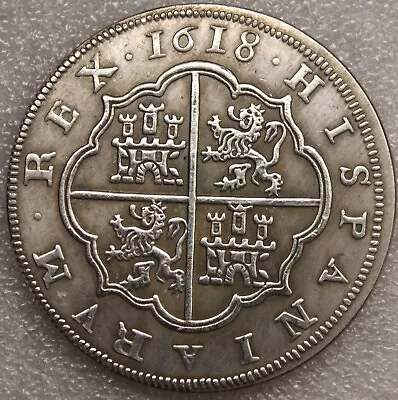 1618 Pillar Spain 8 Reales - Filler Coin • $12.90