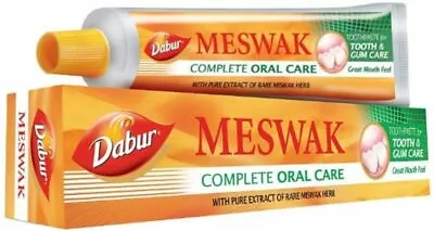 Bulk Dabur Meswak Complete Oral Care Herbal Toothpaste Indian Dental Cream  • $8