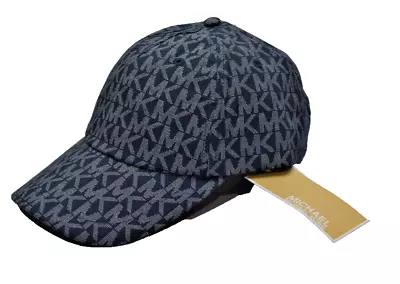 Michael Kors Unisex MK Logo Baseball Hat Cap Blue One Size New! NWT • $34.99