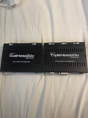 Matrox TripleHead2Go And DualHead2Go Digital Edition DVI • $70