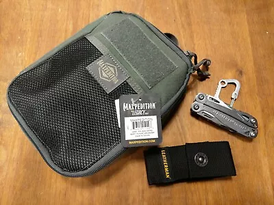 Survival EDC Pouch Maxpedition Beefy With Leatherman Sidekick Set • $103.99