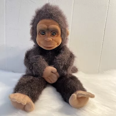 Hosung Monkey Hand Puppet Squeaks 1994 Vintage Puppet Very Good • $18