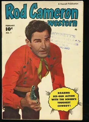 £138.30 • Buy Rod Cameron Western #1  1950 - Fawcett  -VG+ - Comic Book