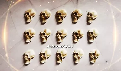  3D Handmade Edible Halloween SKULL Cake Toppers Decoration For Cakes/cupcakes • £6.99