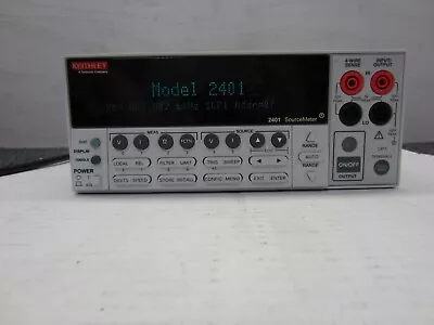 Keithley 2401 Low Voltage SourceMeter S/N: 4113814 • $3000