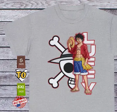 Mugiwara Monkey D. Luffy 3D2Y T Shirt Anime One Piece Tee Manga Japan Clothing • $18.68