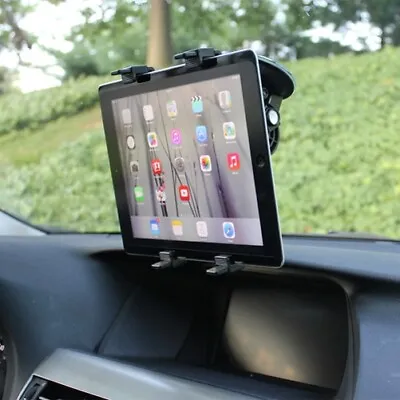 Multi-Angle Rotating Car Mount Windshield Window Glass Tablet Holder Stand • $21.08