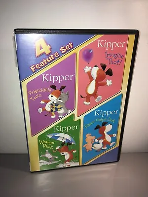 Kipper 4-Feature DVD Set: Friendship Tails Imagine That Water Play Helps Out • $38