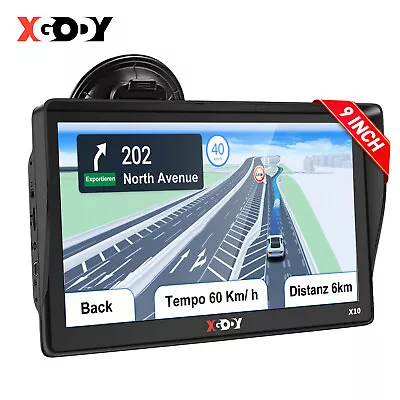 XGODY 9'' Truck Car GPS Navigator Navigation 8GB Sat Navi System Australia Map • $120.99