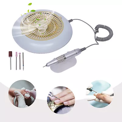 Nail Art Equipment Nail Dust Collector Fit Acrylic Nails & Nail Drill 35000RPM  • $27.55