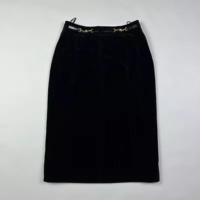 Celine Vintage Luxury Midi Skirts Black • $200