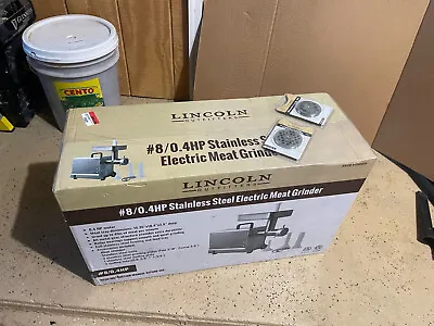 New Meat Grinder #8 Lincoln Outfitter Weighs 41 Lbs Compare/similiar To LEM #8 • $300