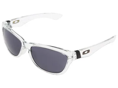 Oakley Jupiter Sunglasses 42-227 Polished Clear/Grey • $69.99